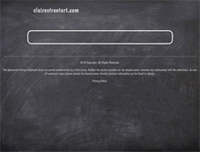 Tablet Screenshot of clairestreetart.com